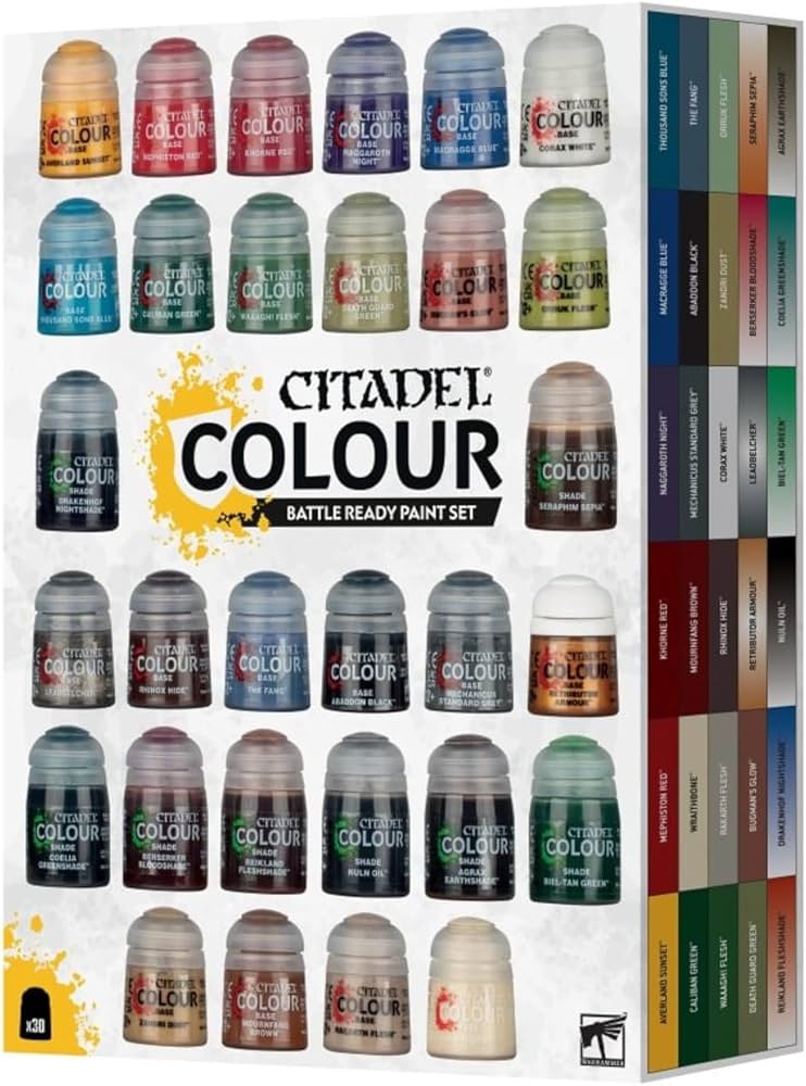 Amazon.com: Games Workshop - Citadel Colour: Battle Ready Paint