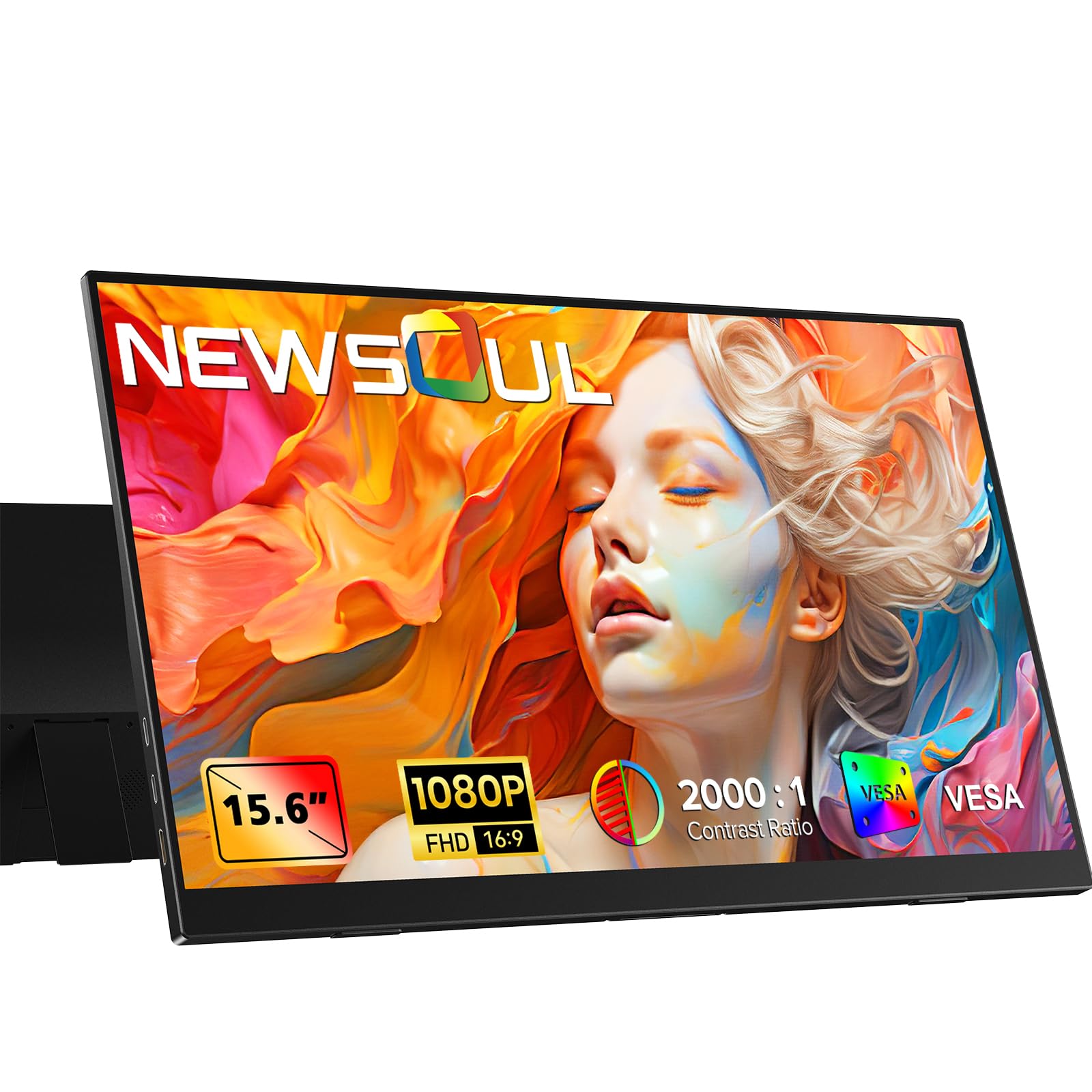 Amazon.co.jp: Newsoul モバイルモニター 15.6インチ モバイル