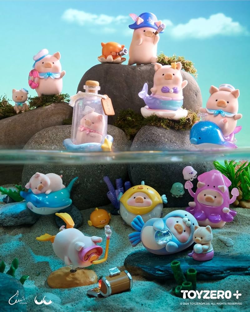 Amazon.co.jp: Lulu the piggy - Ocean Blind Box (1) : ホビー