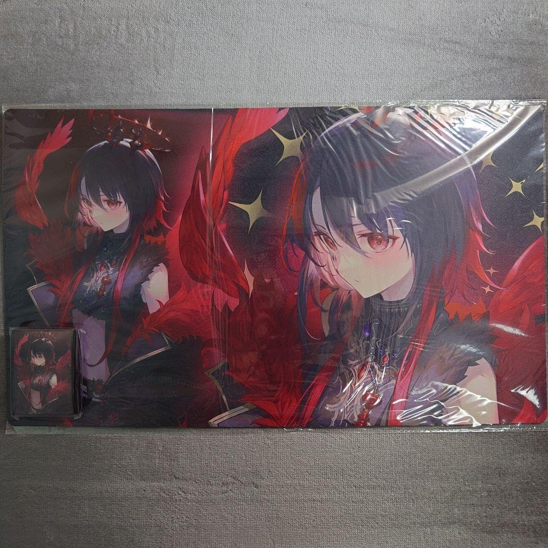 白詰草 ぶいすぽ スリーブ プレイマット 推し 如月れん 白詰草 ぶいす