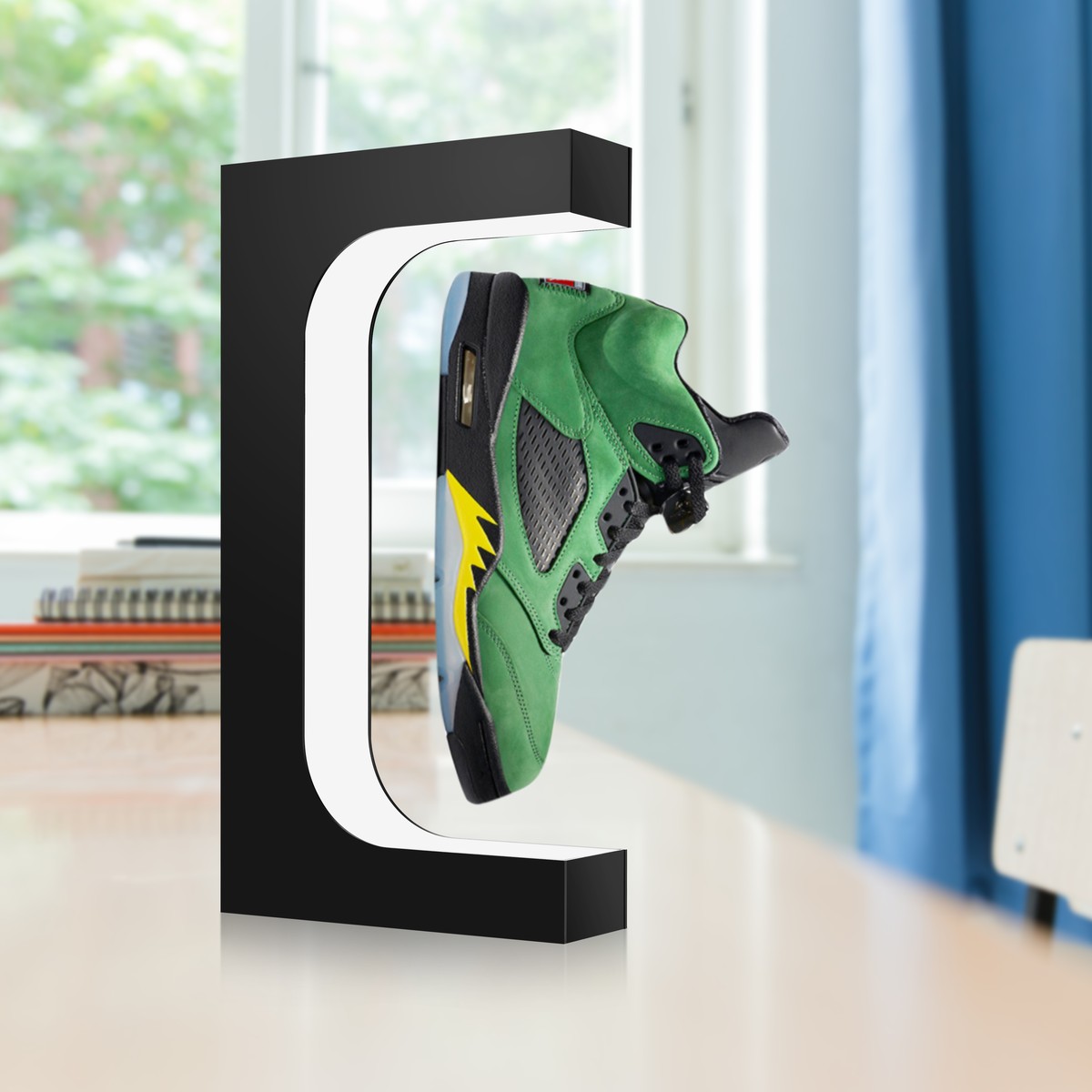 Amazon.com: Yegvea White Levitation Shoe Display Stand,Magnetic