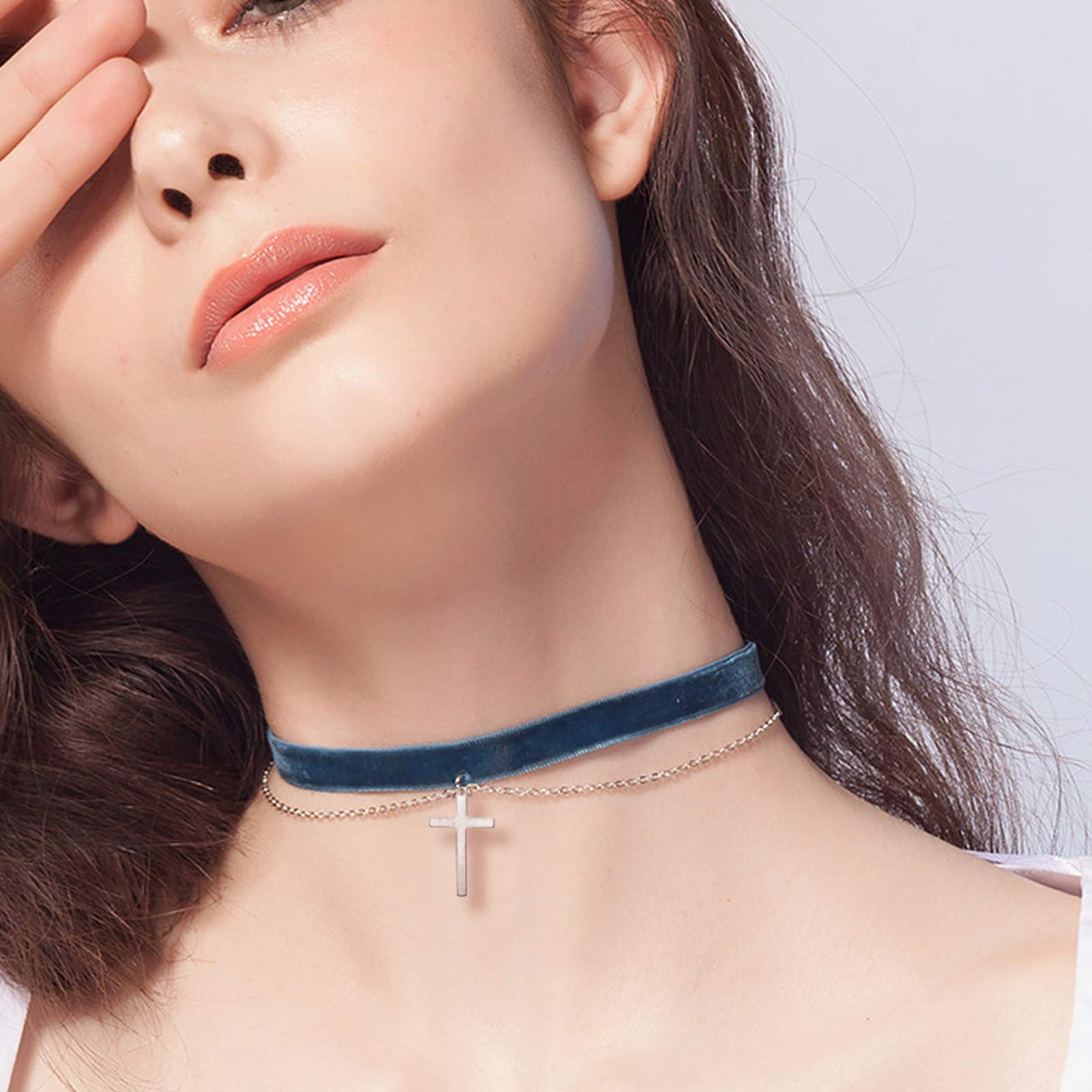 Amazon.co.jp: [UNICRAFTALE] 約160個 8種 クロス チャーム ステンレス