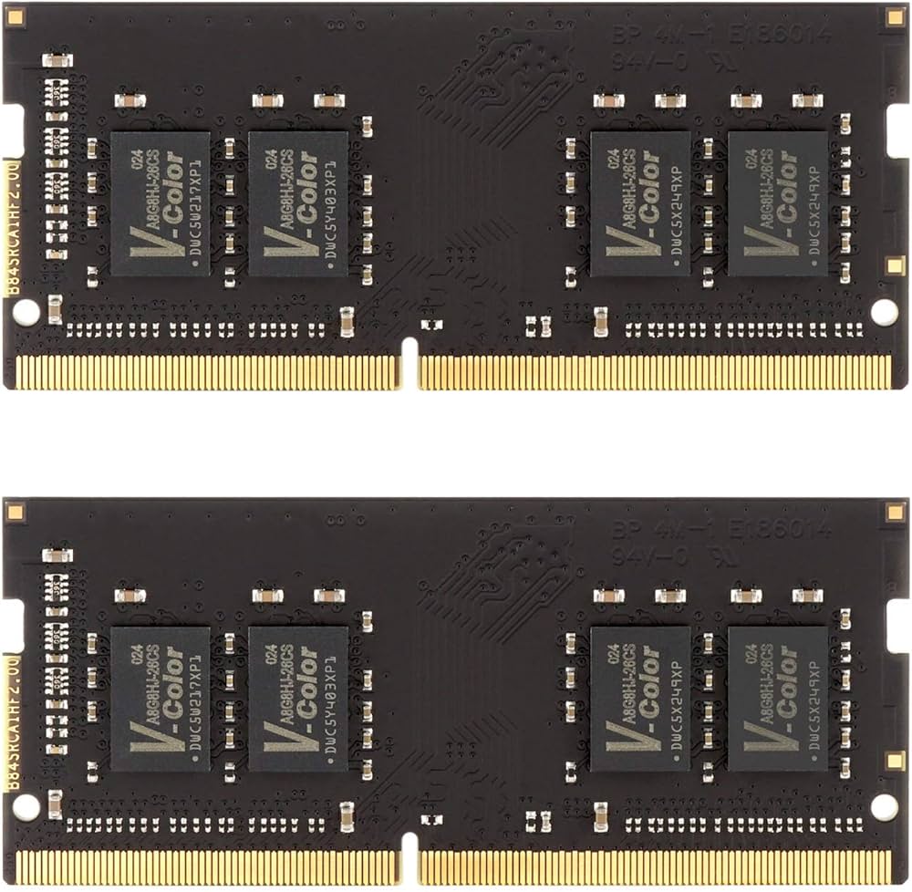 Amazon | v-color Hynix IC ノートPC用メモリ DDR4 2666MHz PC4-21300