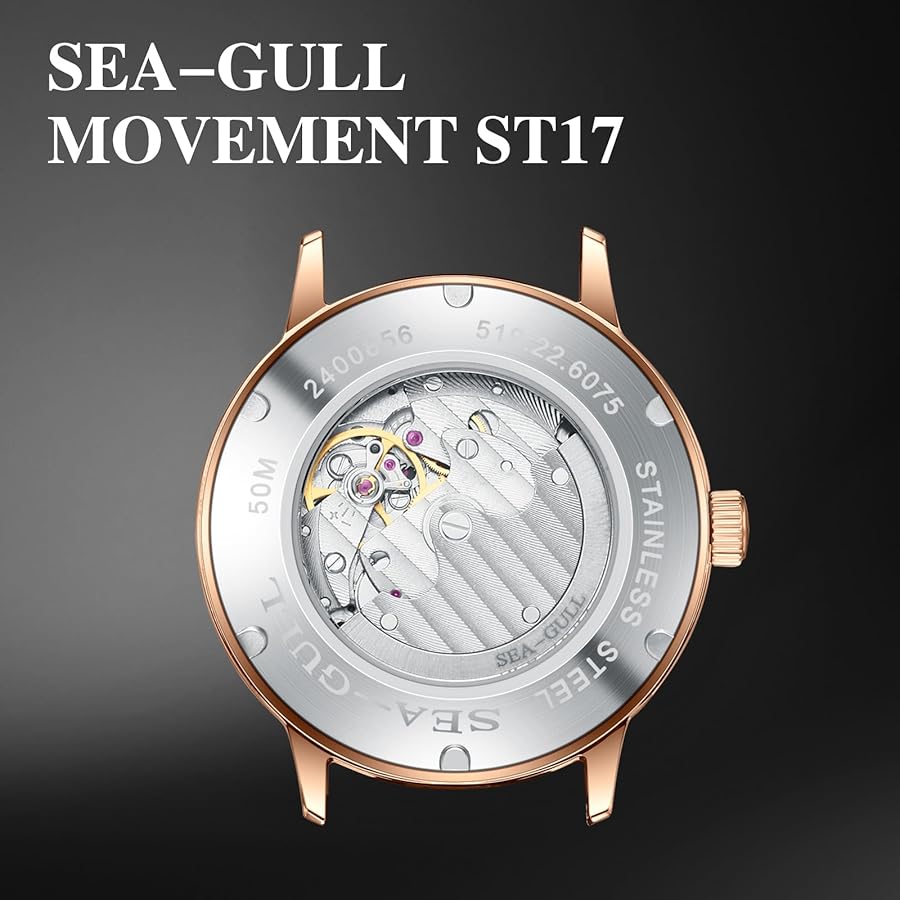 Amazon | SEA-GULL 2022 シーガルウォッチ スモール秒針 メンズ