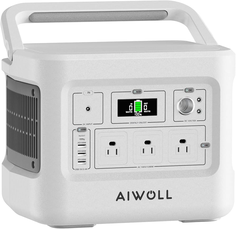 Amazon.co.jp: ポータブル電源リン酸鉄 1531Wh 出力1200W (瞬間最大