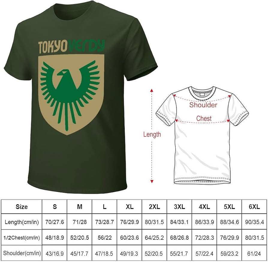 Amazon.co.jp: 東京ヴェルディ Tシャツ メンズ 半袖 コットン 男女兼用