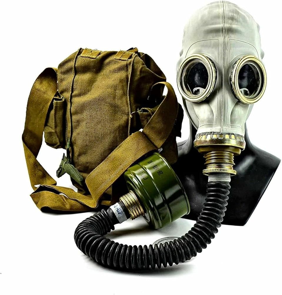 Amazon | 【本物】1950-80年代製 ソ連製 ソビエト軍 GP-5 ガスマスク