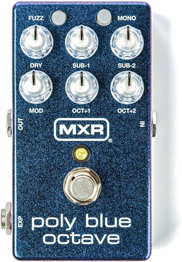 Amazon.com: M306 MXR POLY BLUE OCTAVE : Musical Instruments