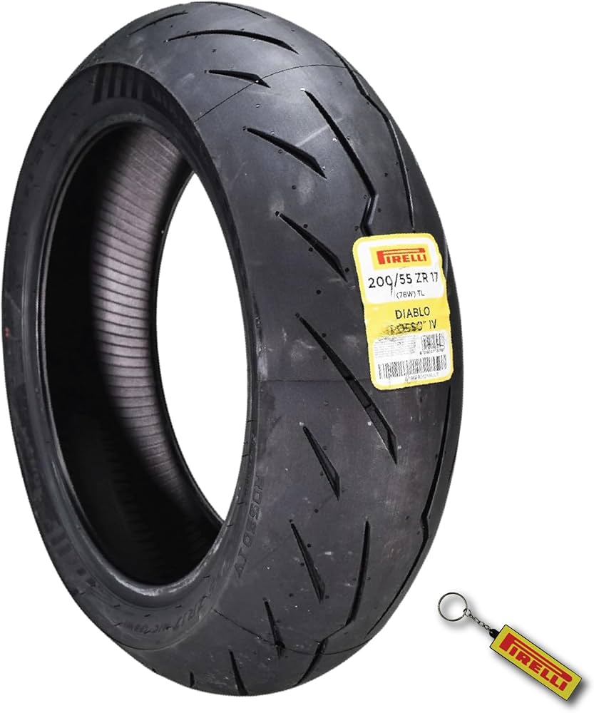 Pirelli Diablo Rosso IV Rear Tire 200/55ZR17 (3979800) : Amazon.ca