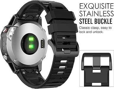 Amazon.com: Band for Garmin Approach S60/S62/S70 47mm, Quickfit