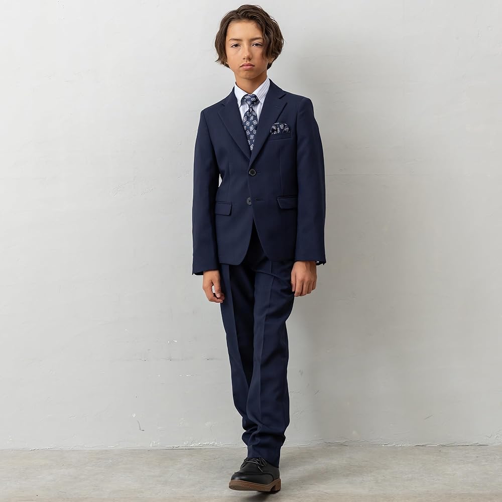 Amazon | [ワンダーファクトリー] 卒業式 スーツ 男の子 5点セット
