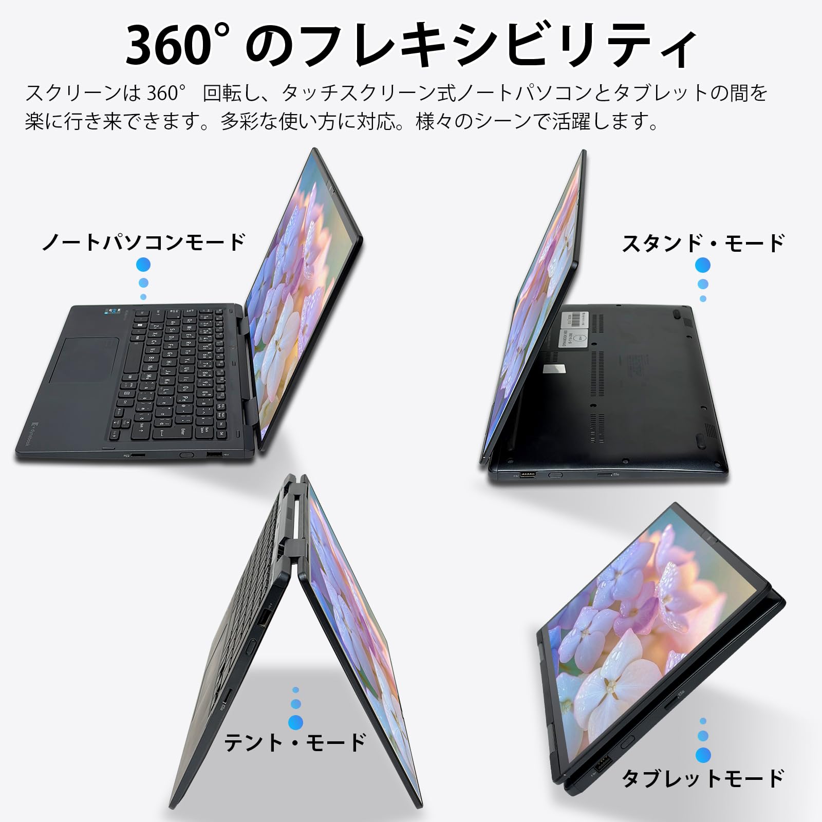 Amazon.co.jp: 【整備済み品】東芝 2in1ノートパソコン V83/HS 13.3型