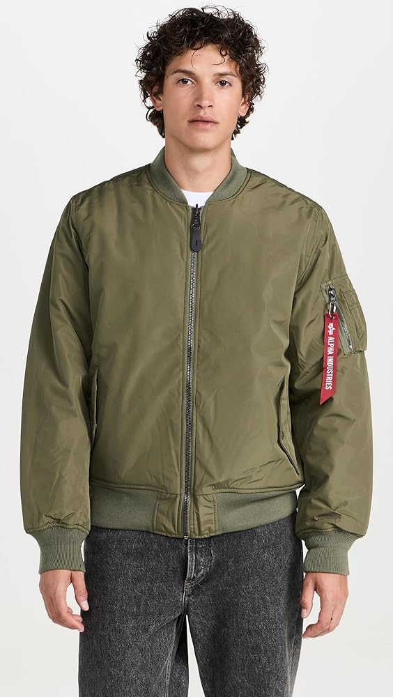 Amazon.com: Alpha Industries Men's Reversible Onion Quilted MA-1