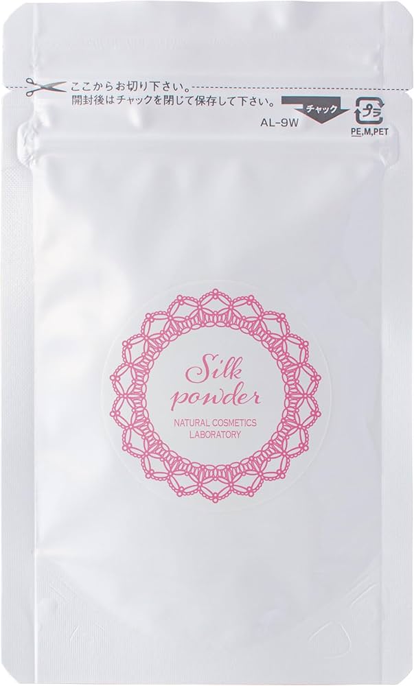 Amazon | 自然化粧品研究所 シルクパウダー シルク100% フェイス