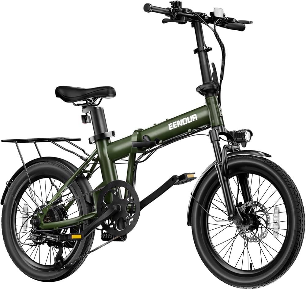 Amazon | EENOUR 電動自転車 C4 電動アシスト自転車 折りたたみ式 20