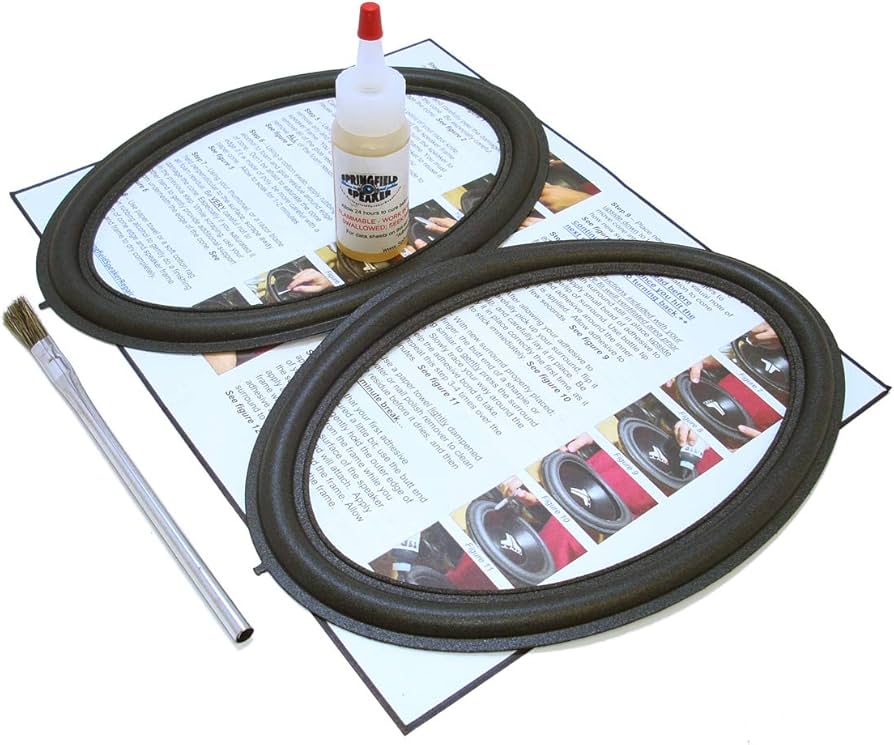 Amazon.com: Springfield Speaker 6x9 Foam Surround Edge Repair Kit