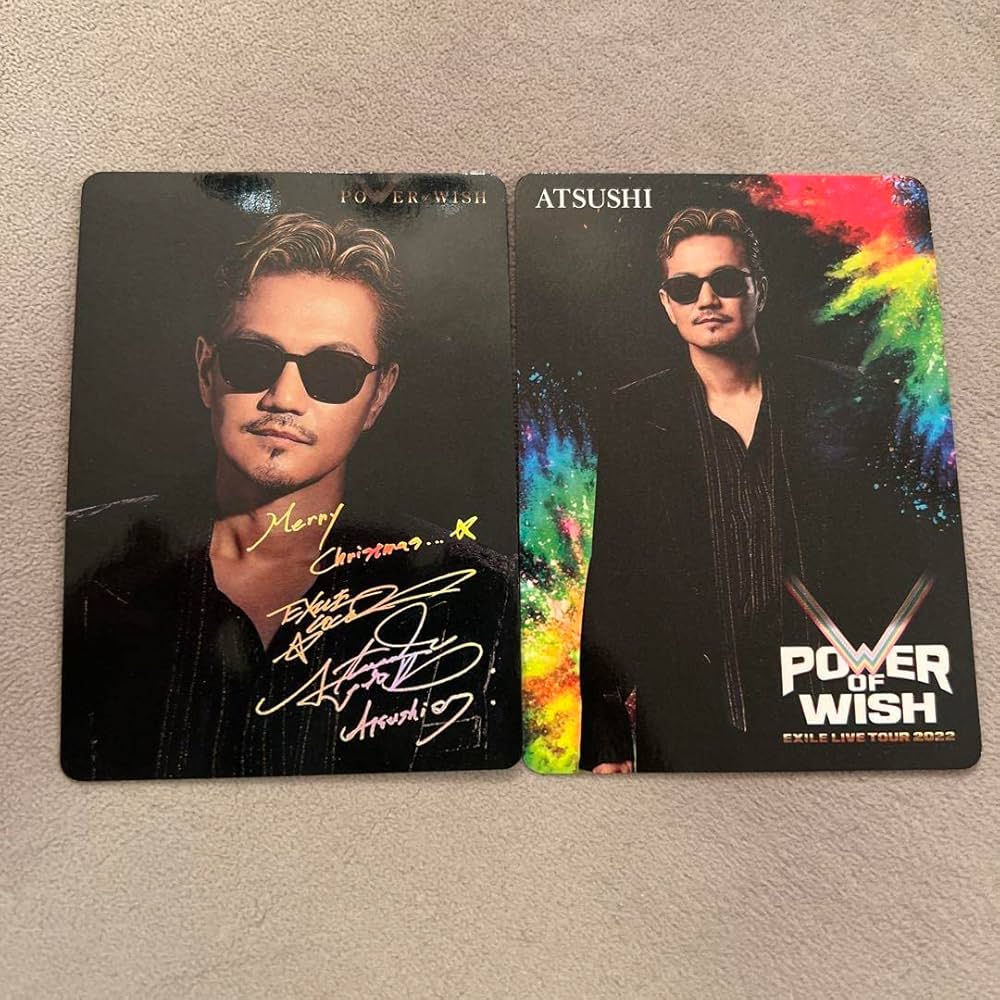 Amazon.co.jp: EXILE ATSUSHI フォトカード POW Christmas セット