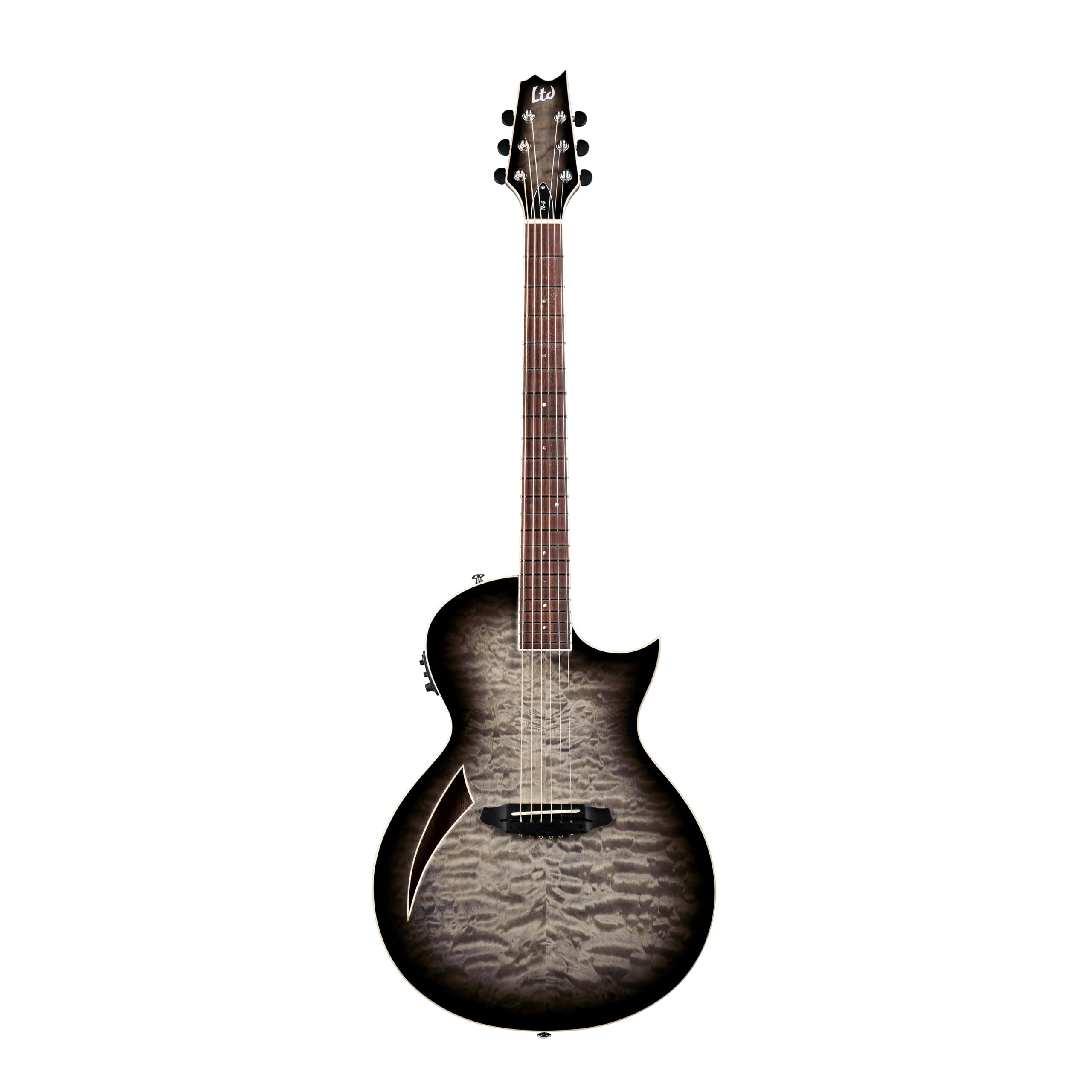 Amazon.com: ESP LTD TL-6QM Thinline Acoustic-electric Guitar