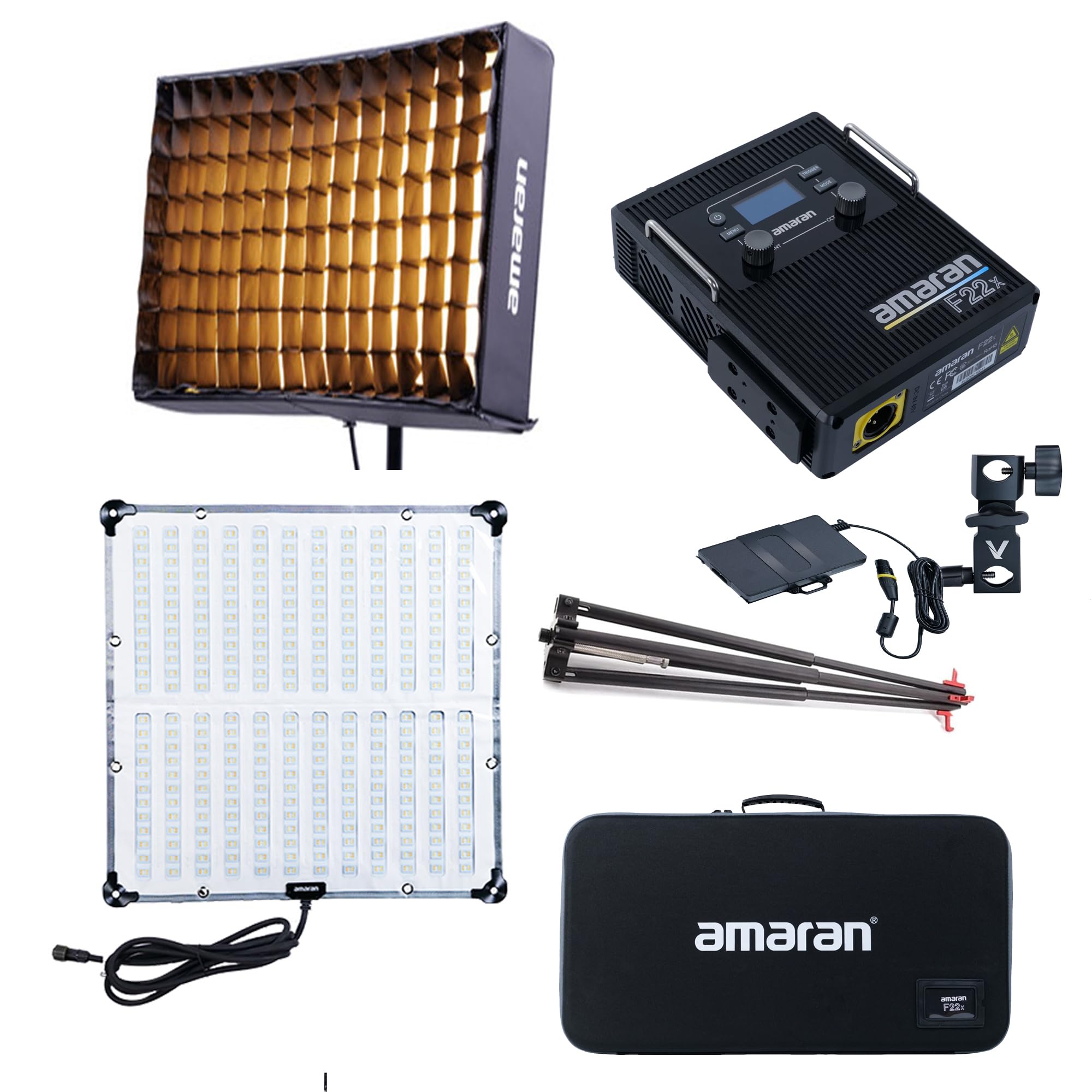 Amazon.com : Aputure Amaran F22x 200w Bi-Color Flexible LED Mat