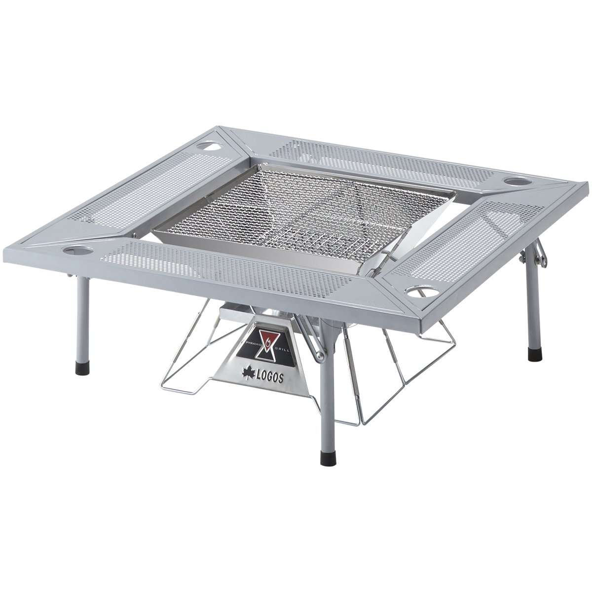 Amazon | ロゴス(LOGOS) テーブル 囲炉裏テーブルLIGHT-L ピラミッド