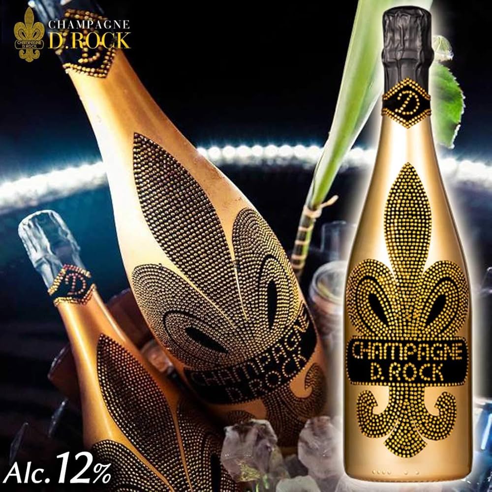 Amazon.co.jp: 【D.ROCK】【1本】高級 シャンパン 辛口 スパークリング