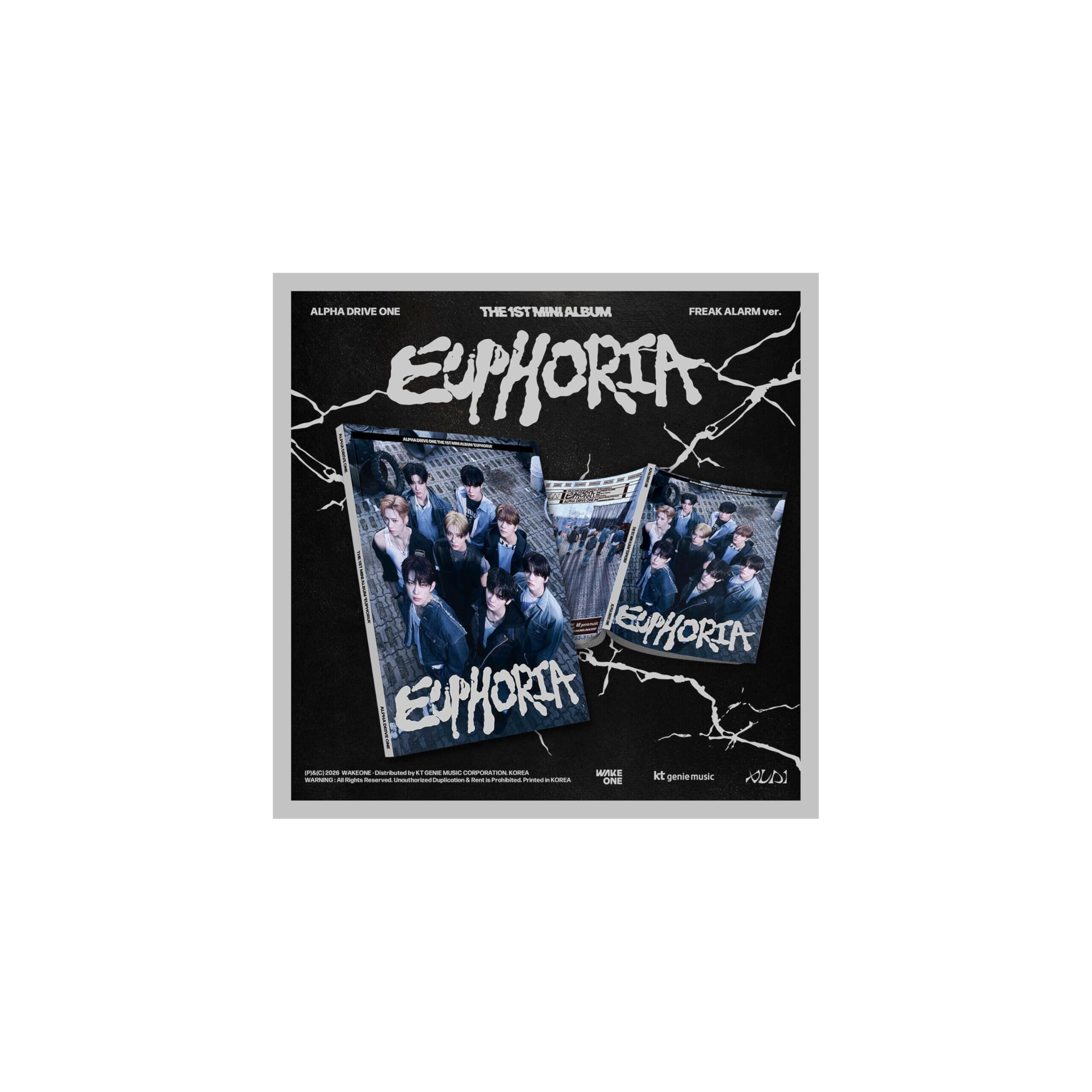 Amazon.co.jp: ALPHA DRIVE ONE EUPHORIA 1st Mini Album アルバム