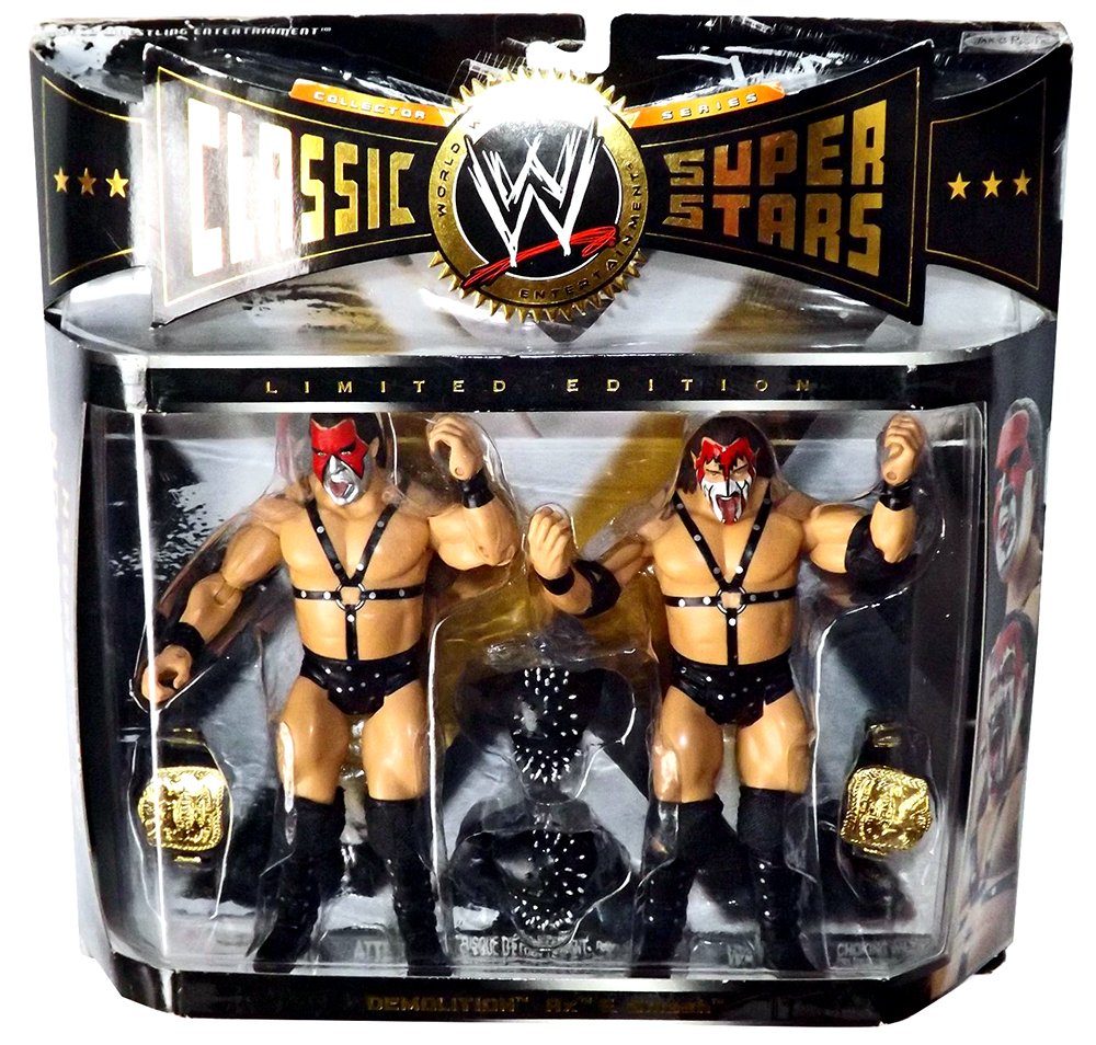 Amazon.com: WWE Classic Superstars Demolition Ax & Smash WWF Tag