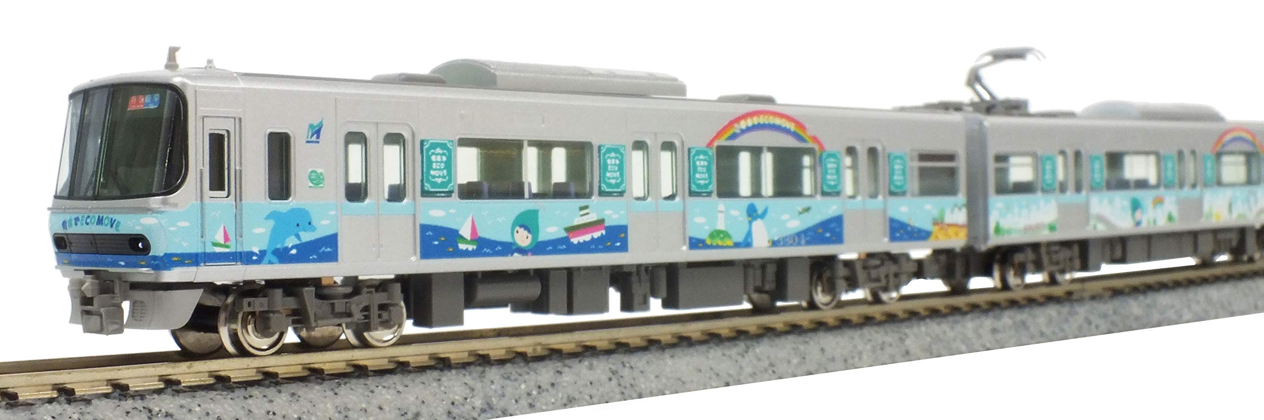 Amazon | グリーンマックス Nゲージ 名鉄3300系 エコムーブトレイン