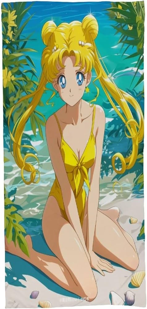 Amazon｜美少女戦士セーラームーンバスタオル、スポーツタオル 家庭用