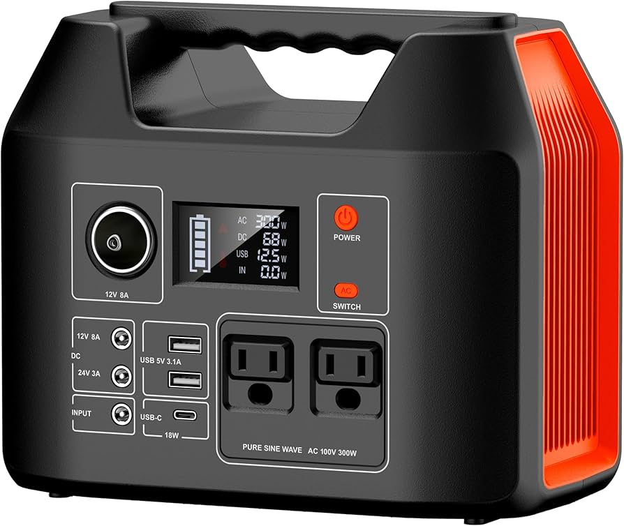 Amazon.co.jp: ポータブル電源 407Wh/110000mAH 大容量 ポータブル