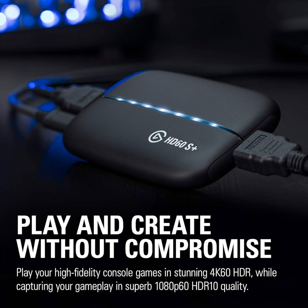 Amazon | Elgato ゲームキャプチャー HD60 S+ ソフトウェアエンコード