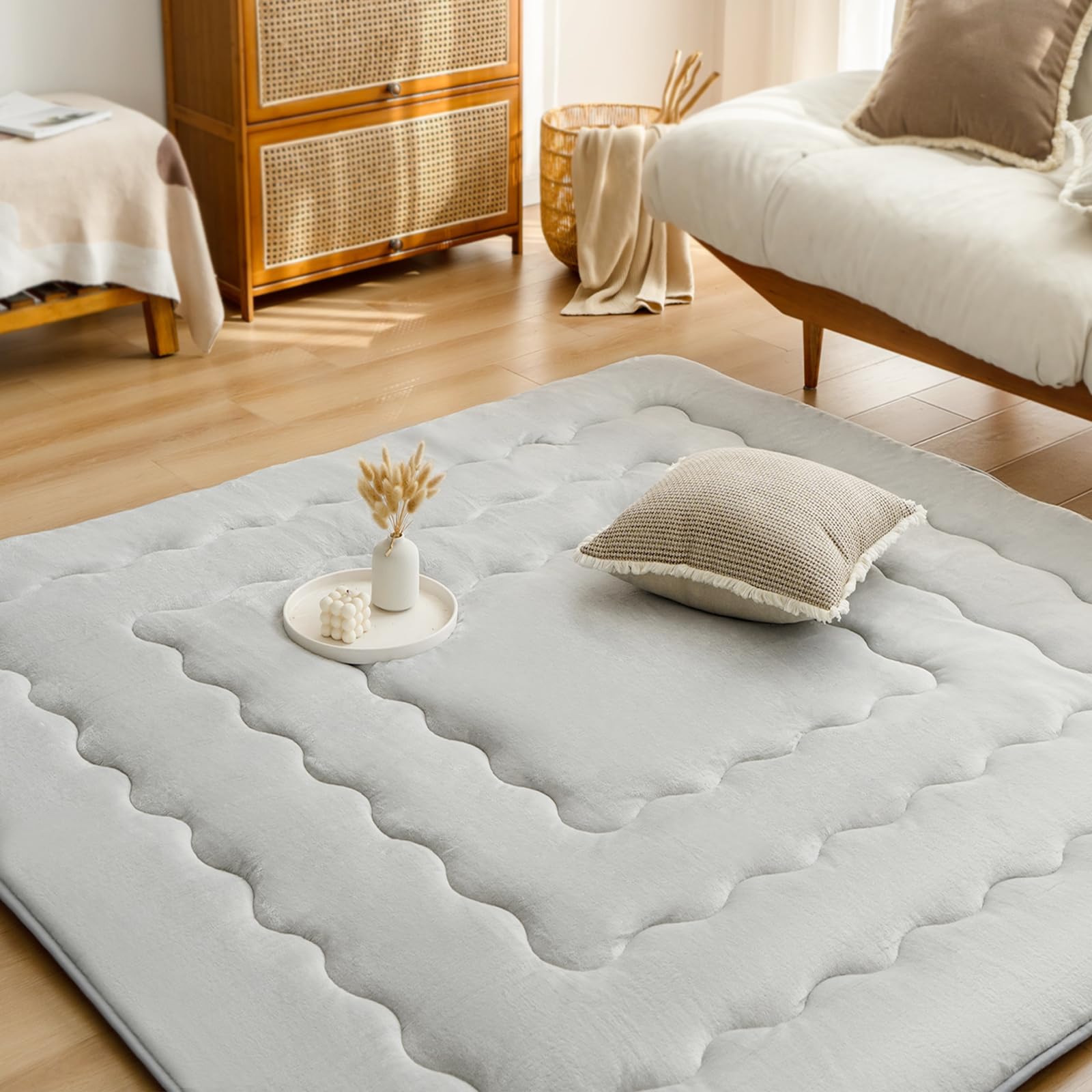 Amazon｜fuwawa こたつ敷布団 長方形 大判 冬用 こたつマット 190