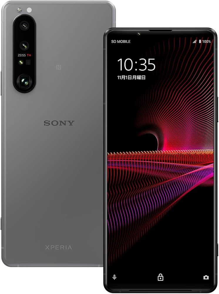 Amazon | ソニー Xperia 1III フロストグレー SIMフリースマホ XQ-BC42