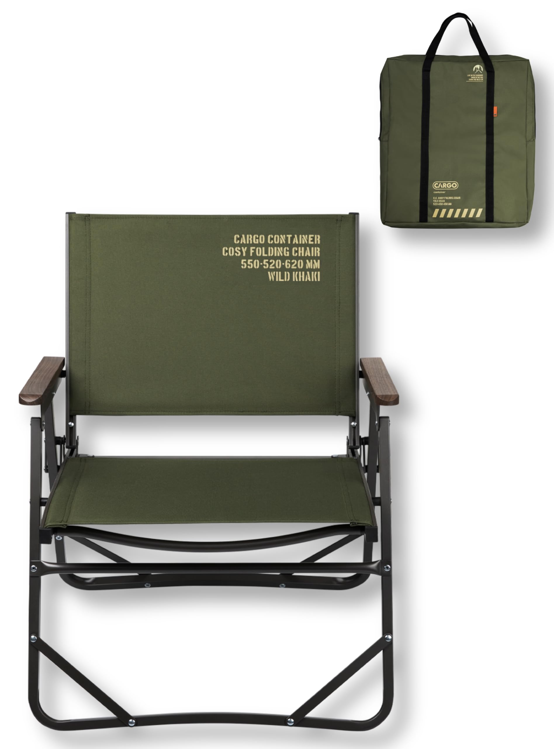 Amazon.co.jp: CARGO CONTAINER カーゴコンテナ COSY FOLDING CHAIR