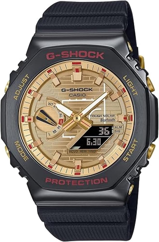 Amazon.com: Casio G-Shock Rui Hachimura Black Gold Analog-Digital