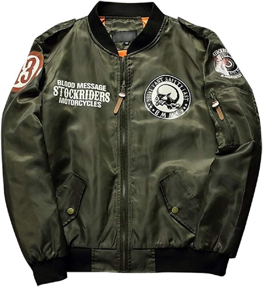 Amazon | [Ivy12Garcia] MA-1 ma1 ミリタリージャケット ジャケット