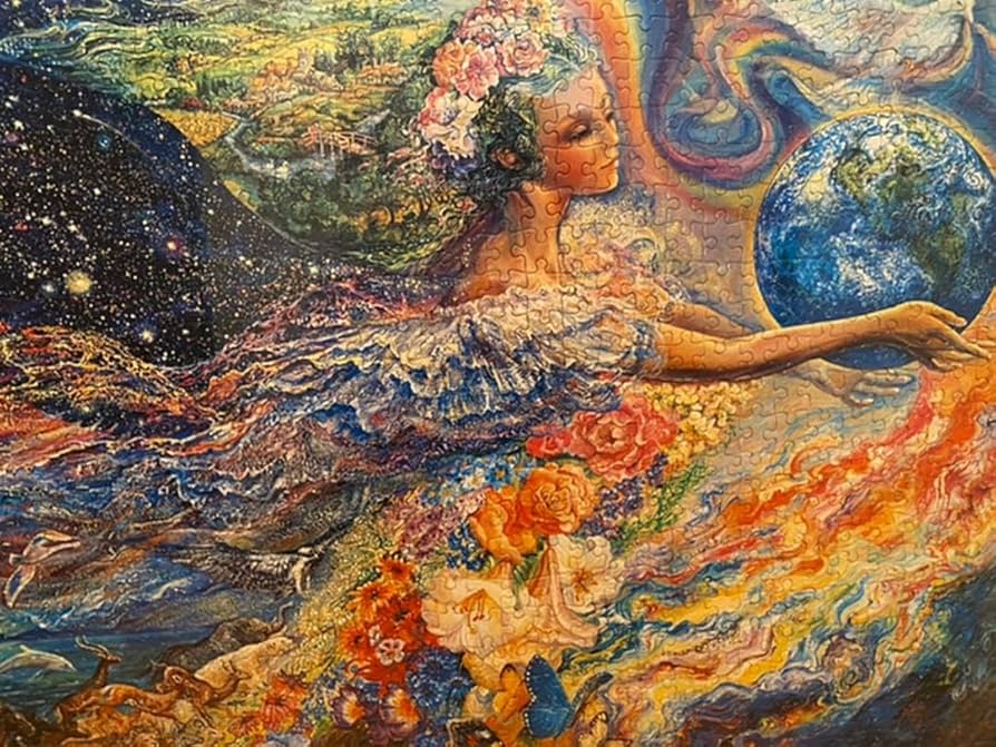 Amazon | ジョセフィンウォール 女神 天使 神秘的 完成パズル 品