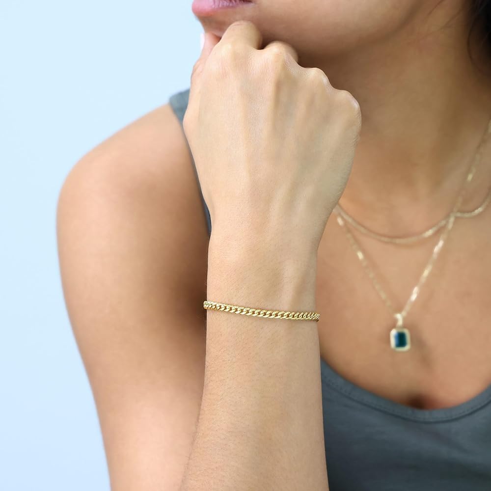 Amazon.co.jp: Nuragold 10K リアルイエローゴールド マイアミ