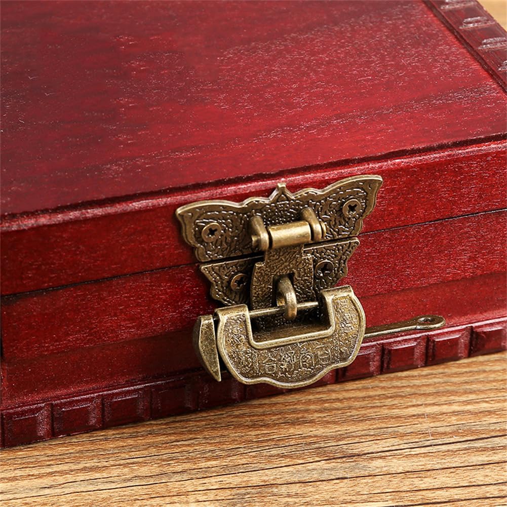 Amazon｜Xabelle 木製 アンティーク調 ケース収納ボックス 14.5×11×6