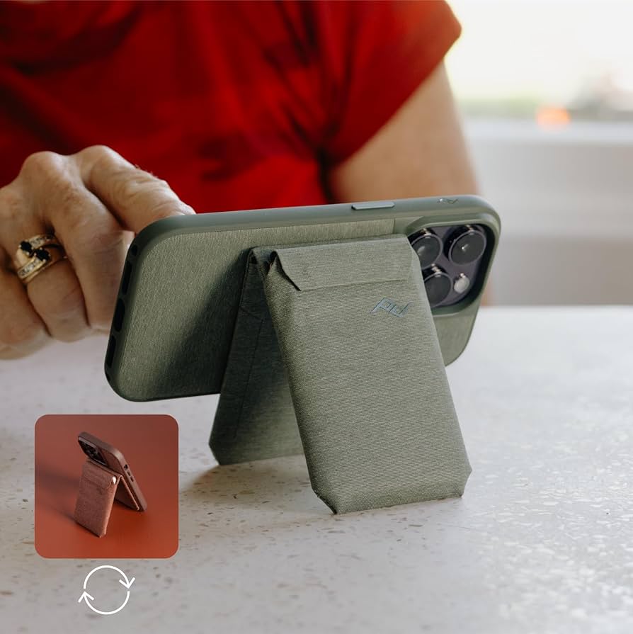 Amazon.com: Peak Design Mobile Stand Wallet, Charcoal, Slim