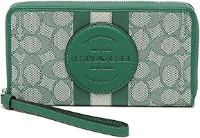 Amazon | [コーチ] アウトレット 長財布 シグネチャー グリーン