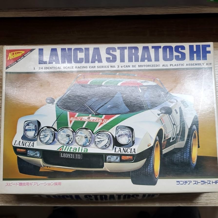 Amazon.co.jp: ニチモ 日本模型株式会社 ランチアストラトスHF 24/1