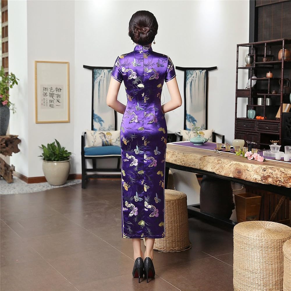 Amazon | [上海物語] Shanghai Story 民族衣装 ロング丈 チャイナ