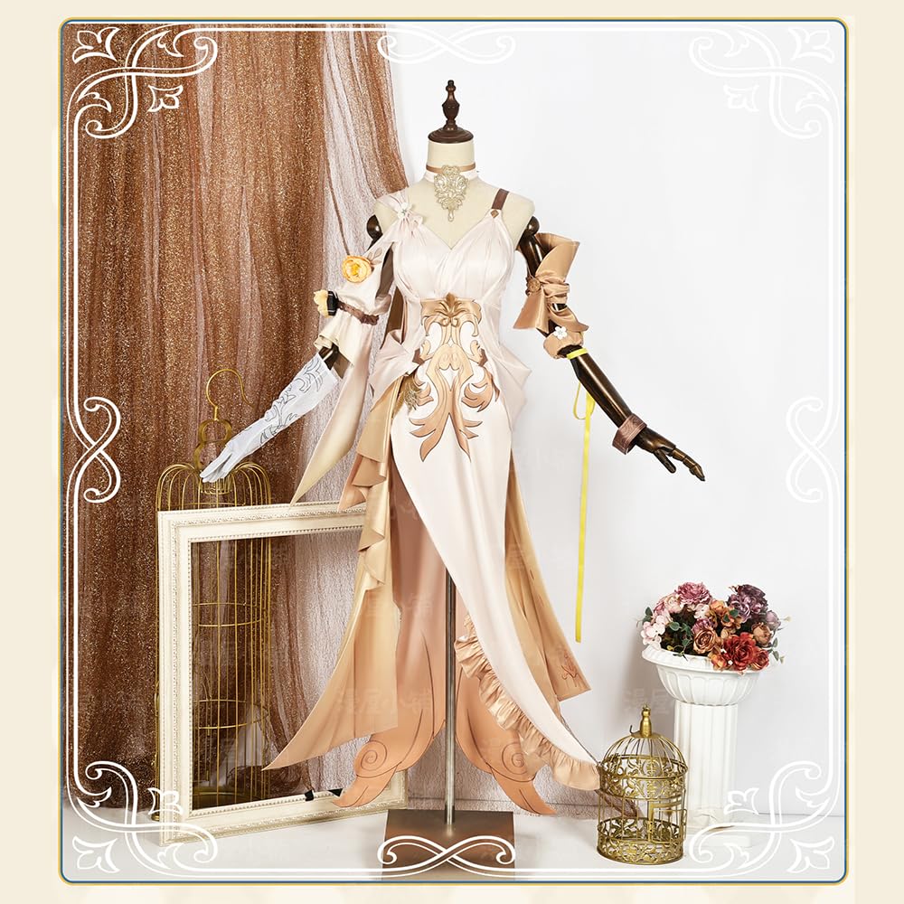 Amazon.co.jp: 崩壊スターレイル アグライア コスプレ衣装 セット