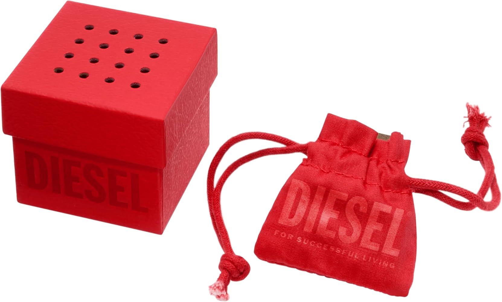 Diesel Gold-Tone Stainless Steel Chain Necklace, Color: (Model