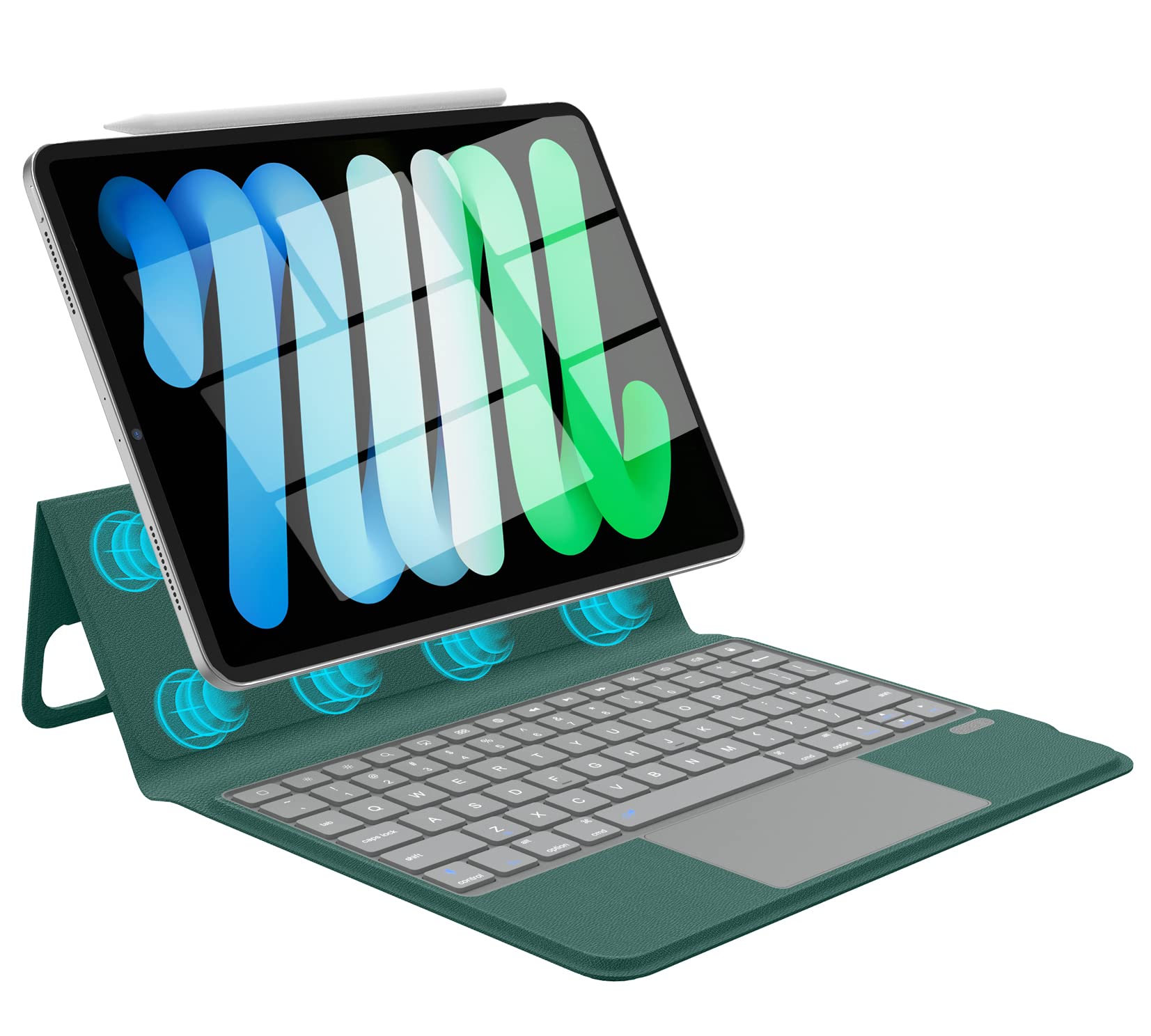 Amazon.co.jp: ipad air 11インチ キーボード m2/m3対応 タッチパッド