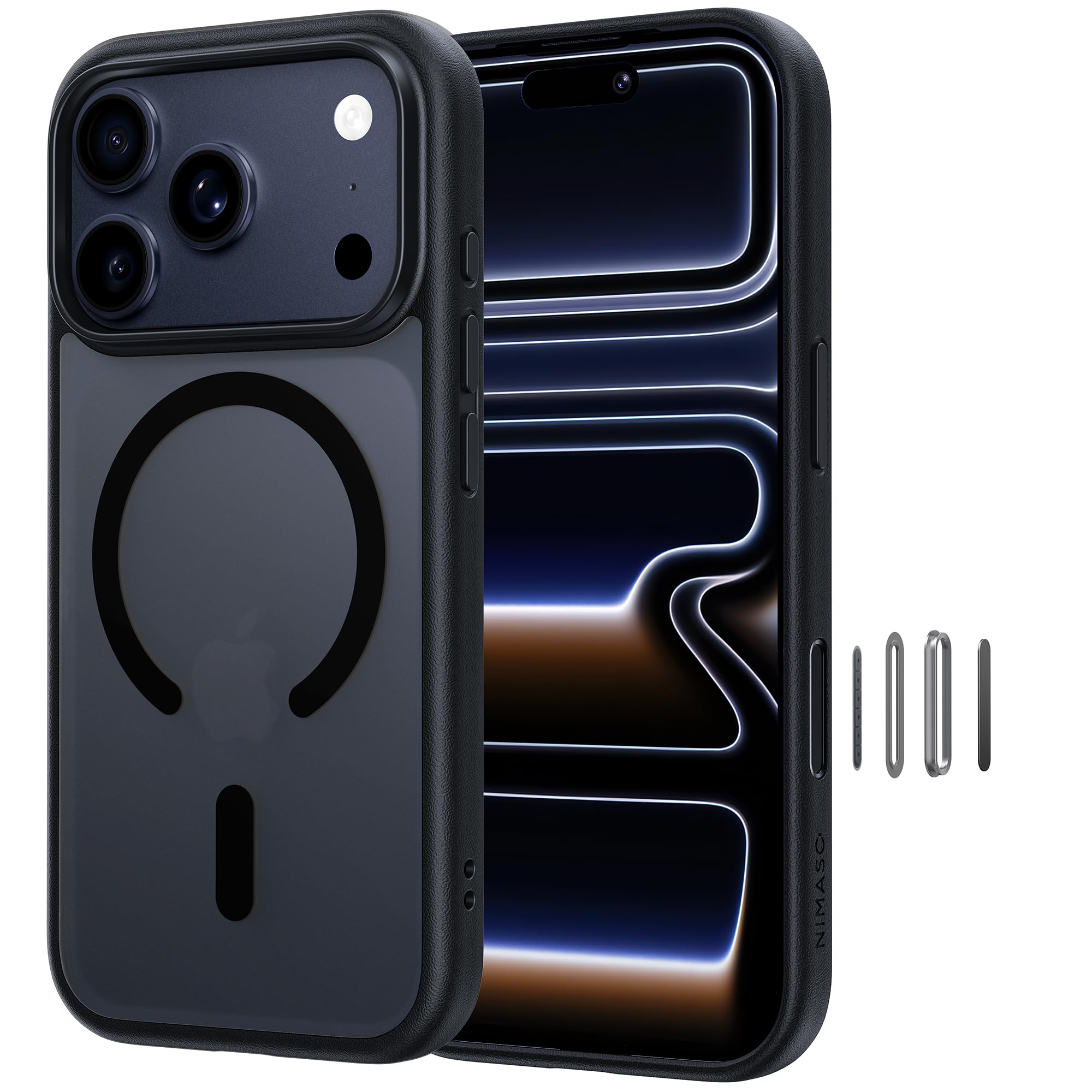 Amazon.co.jp: NIMASO iPhone 17 Pro 用 ケース MagSafeアクセサリー