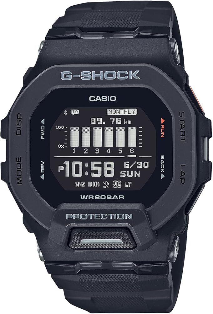 Amazon.com: CASIO G-Shock GBD-200-1JF [20 ATM Water Resistant G