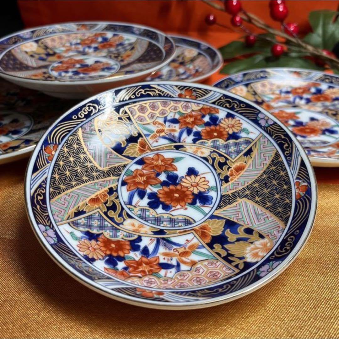 古伊万里 染錦 大皿 箱付 d557 古伊万里 染錦 大皿 箱付 d557 2025年