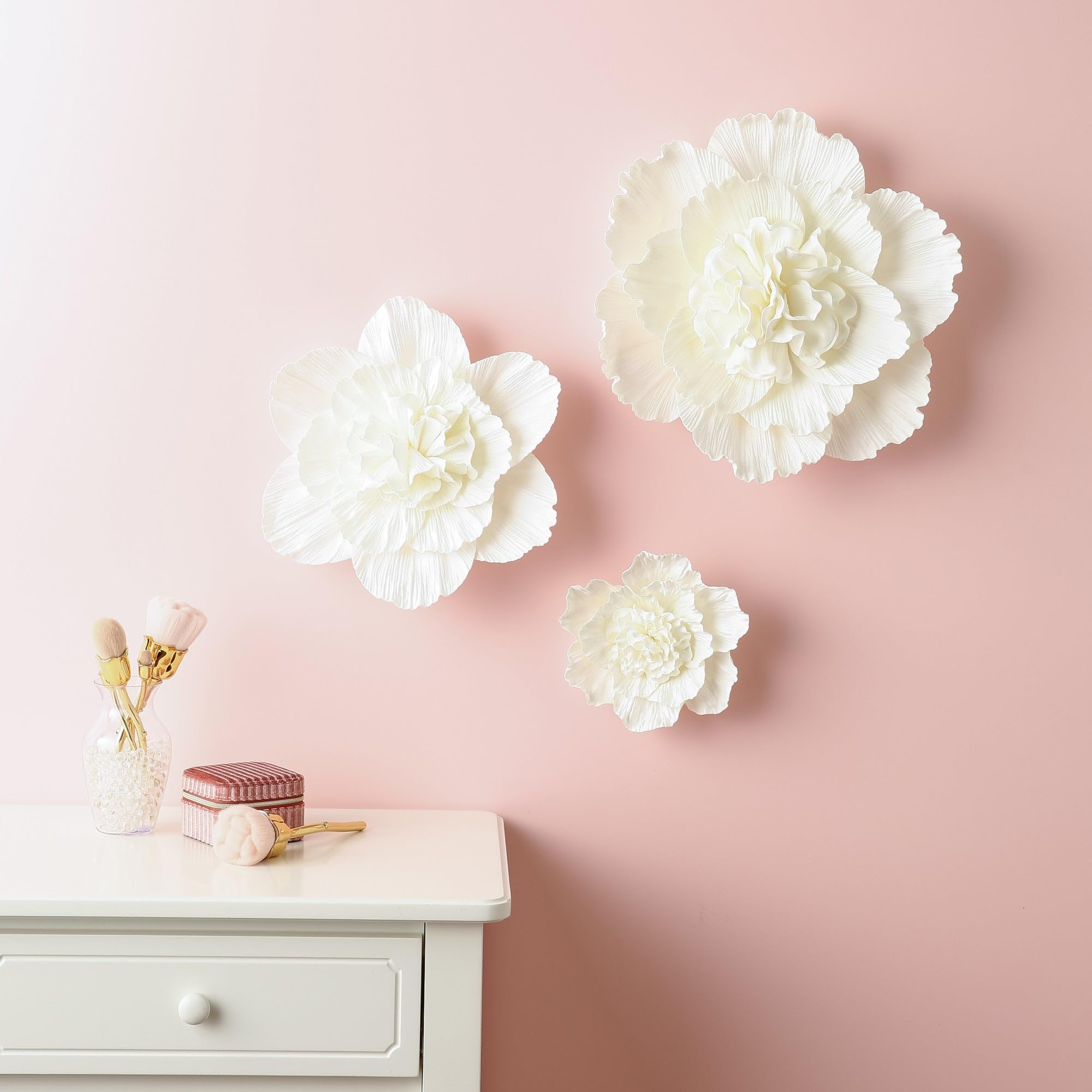 Amazon｜Francfranc フランフラン ウォールフラワー ピオニー L